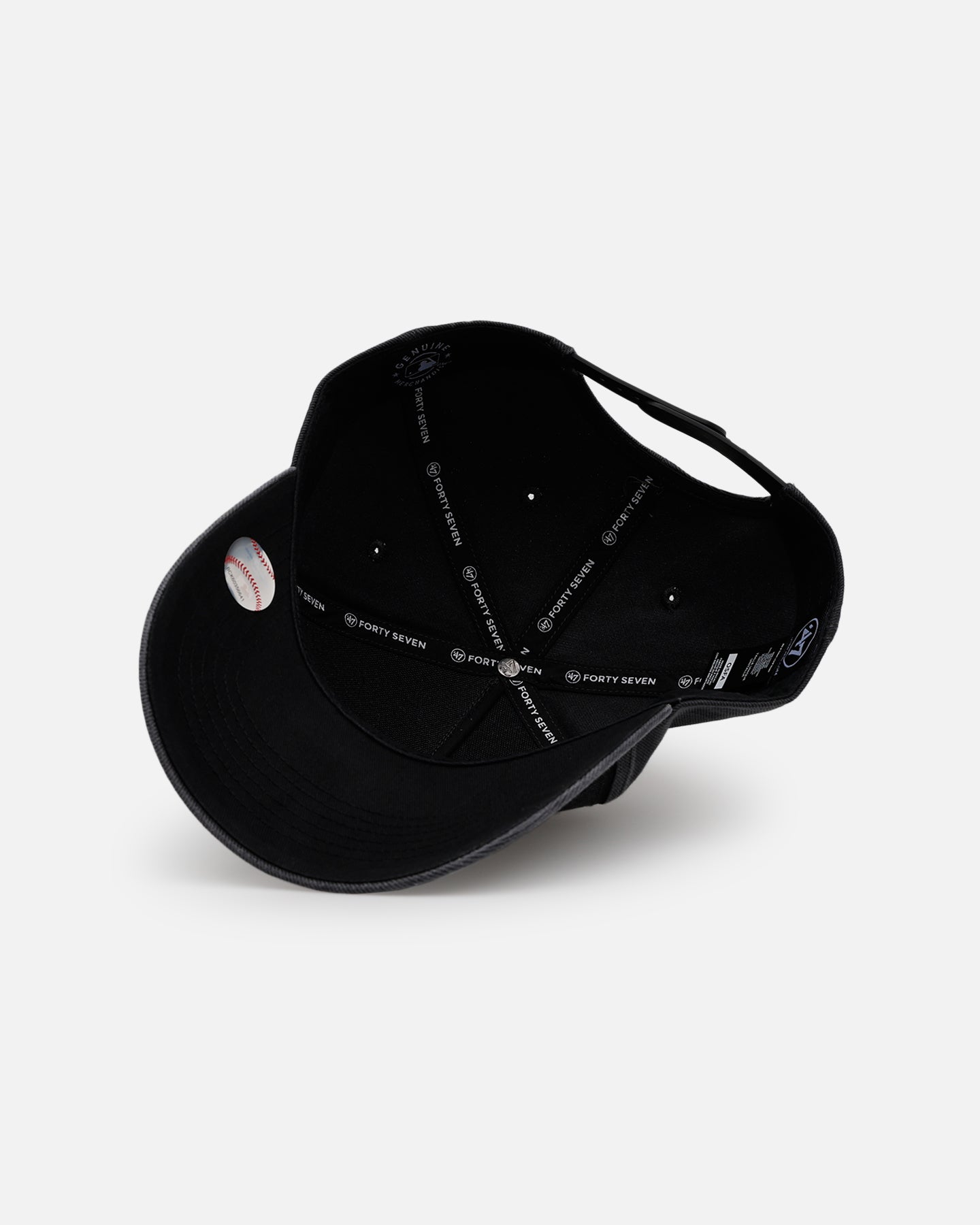 47 Brand San Diego Padres 'Washed Black' Offside DT Snapback Washed Black