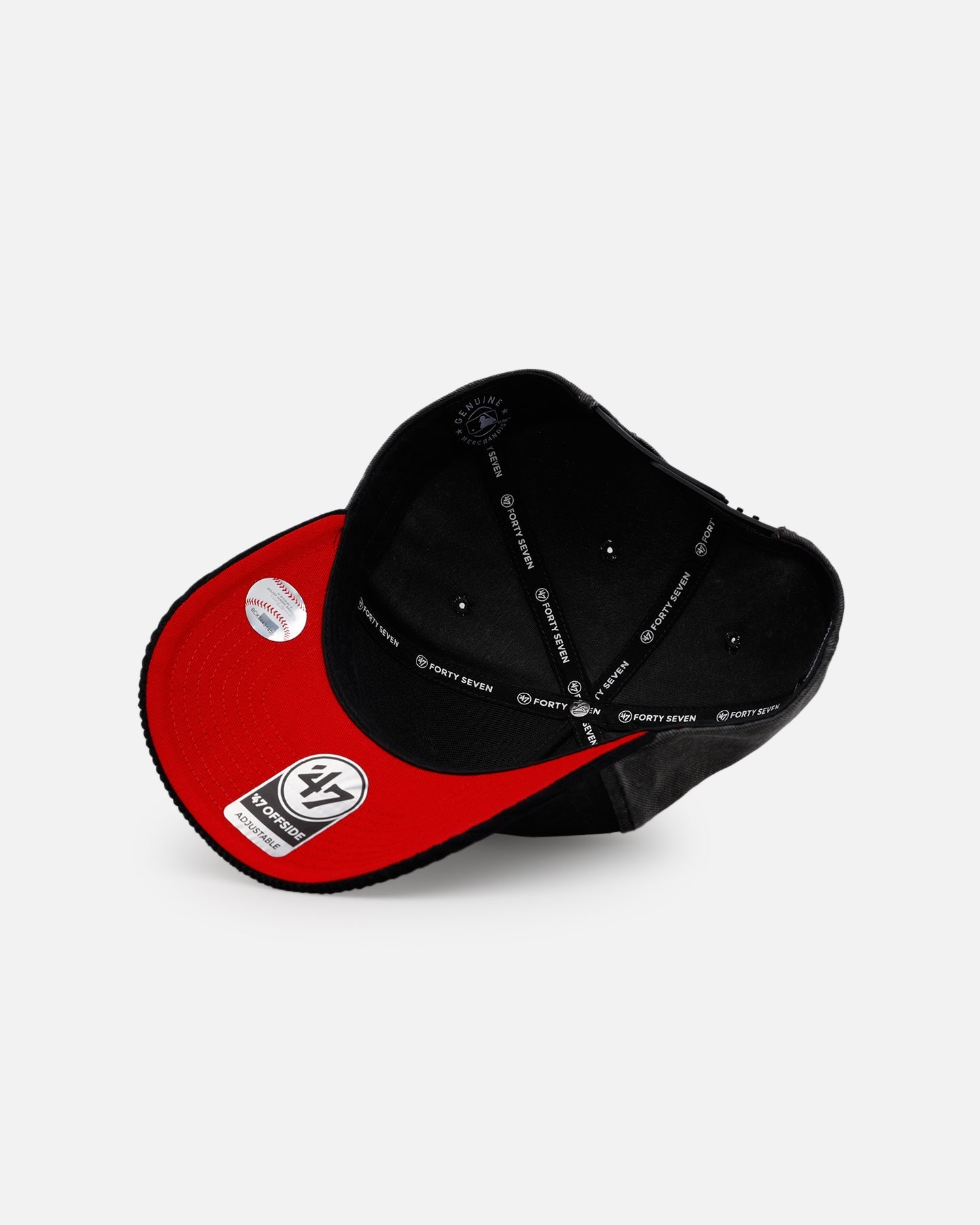 47 Brand Philadelphia Phillies 'Black & Red' 47 Offside Snapback Black/Red