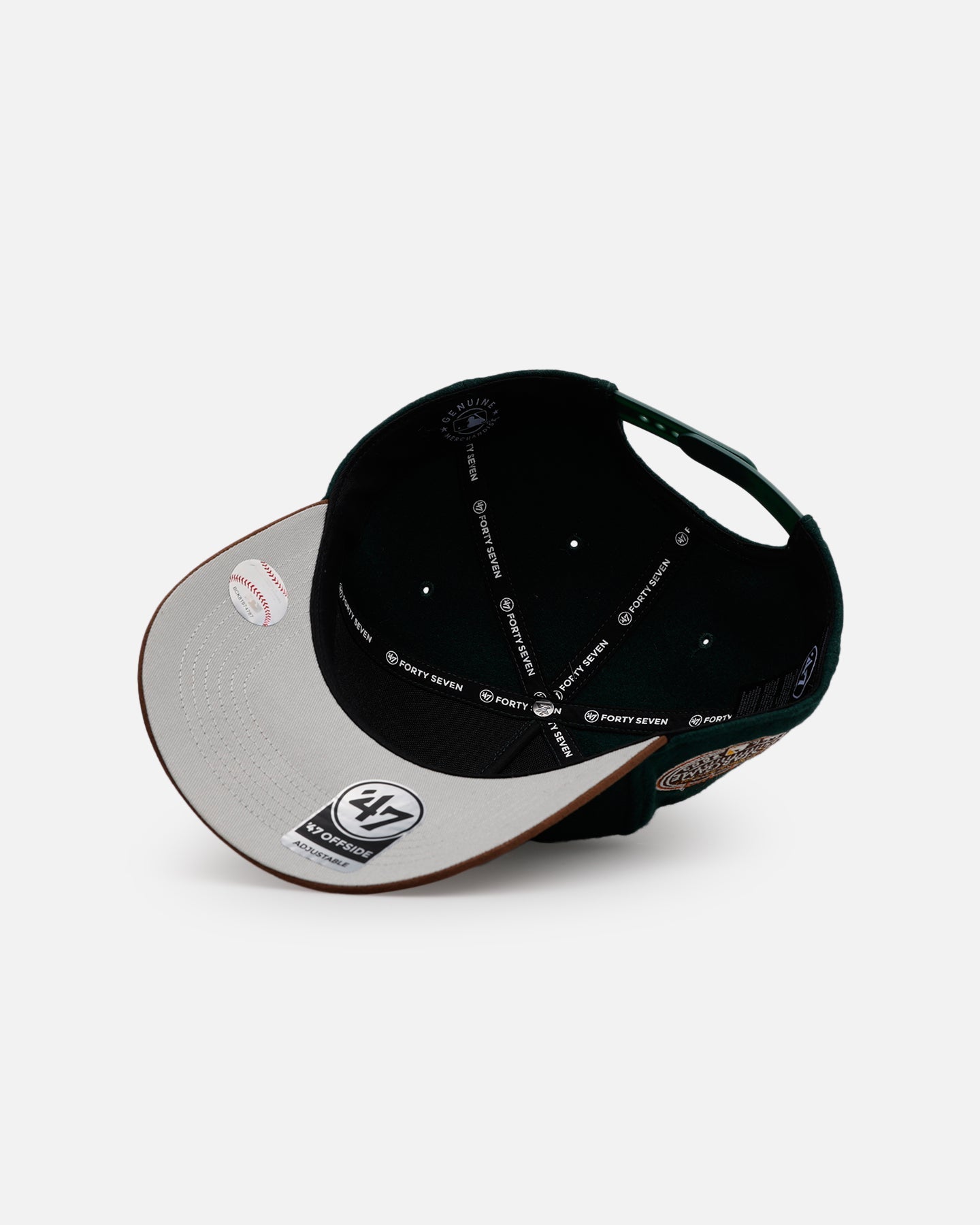 47 Brand New York Yankees 'Fall Leaves' 47 Offside Snapback Green/Brown