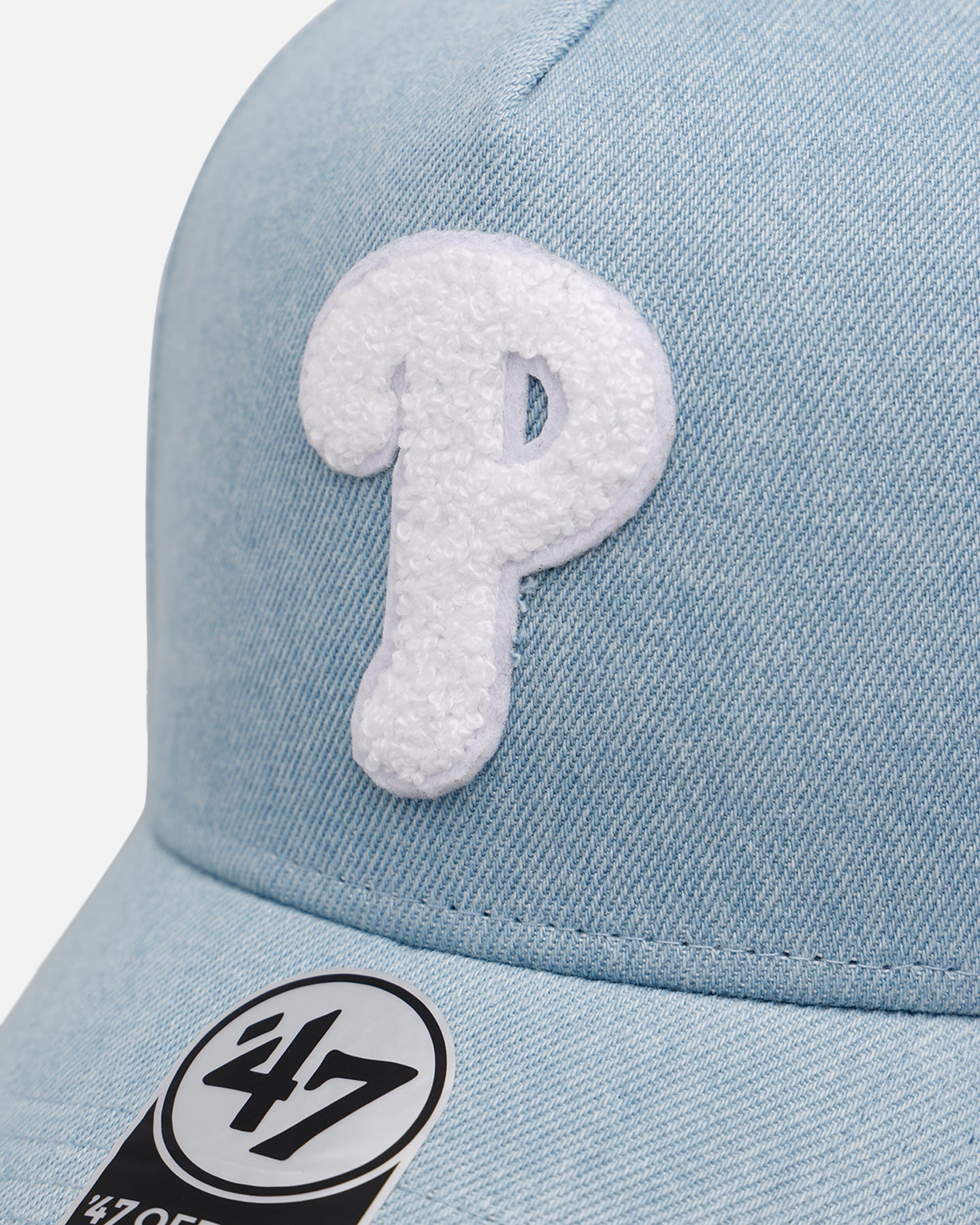 47 Brand Philadelphia Phillies 'Denim Chenille' 47 Offside Snapback Denim
