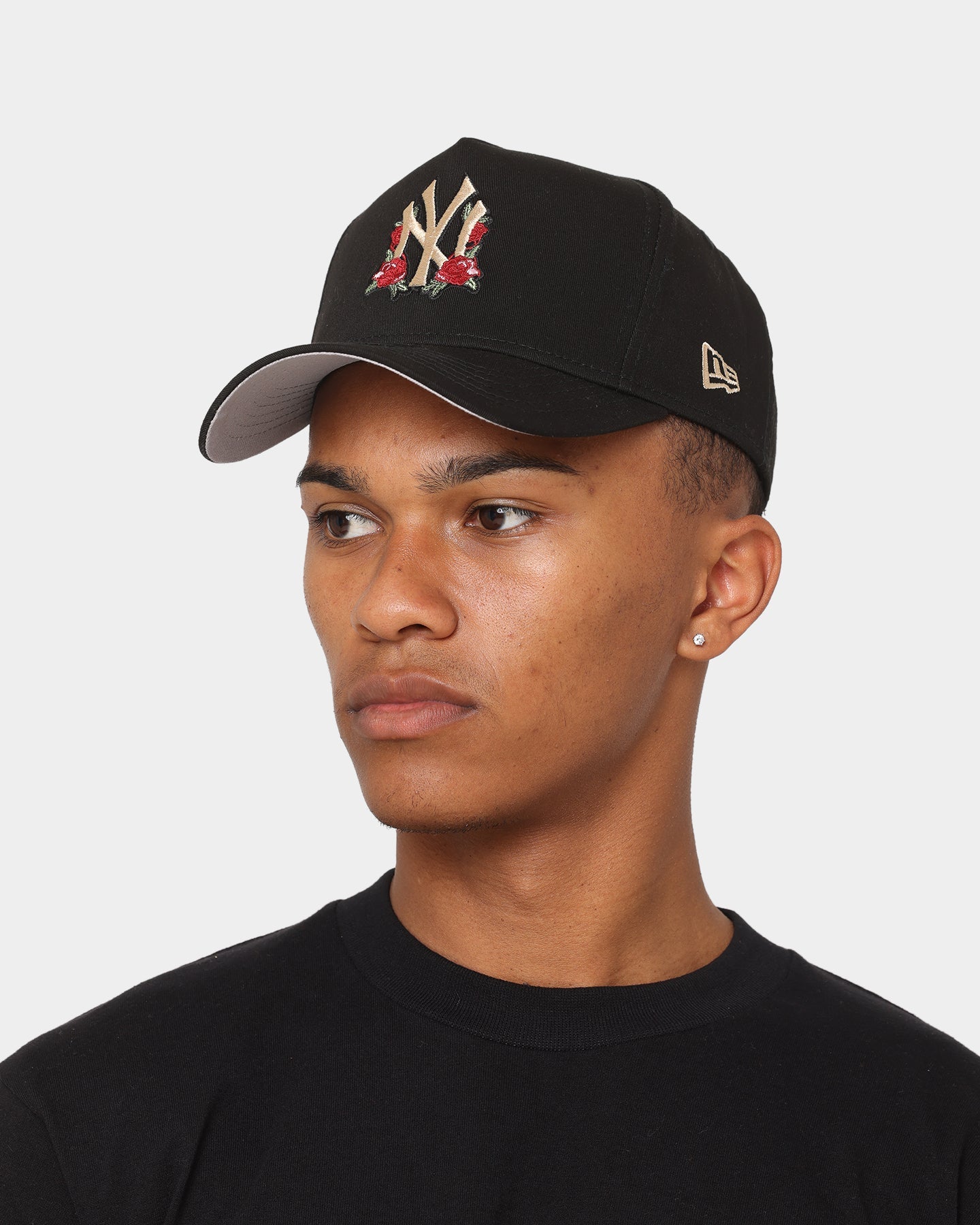 New Era New York Yankees 'Floral Logo' 9FORTY K-Frame Snapback Black/Floral