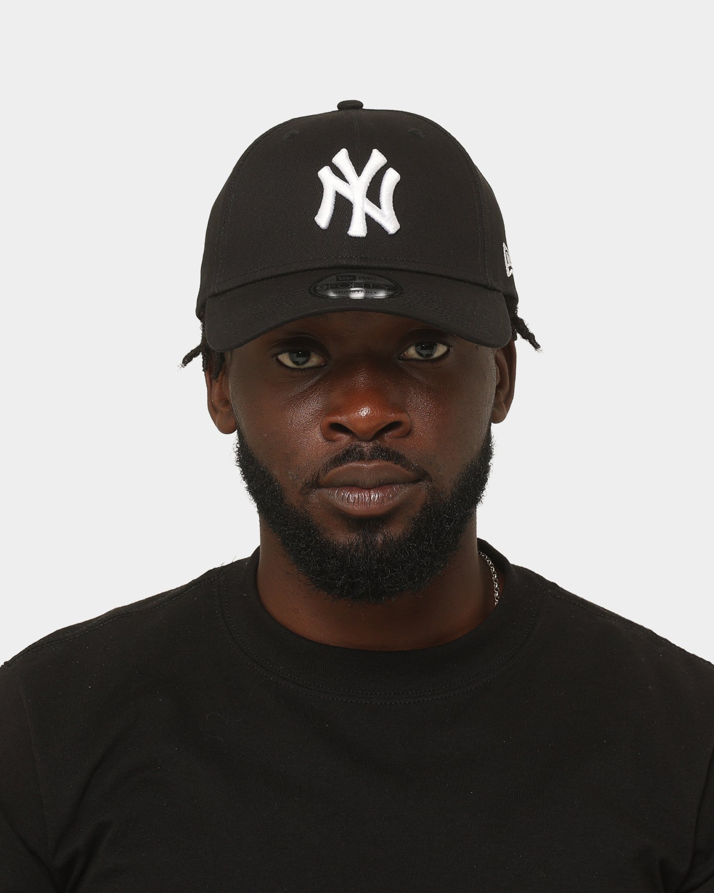 New Era New York Yankees Core Team 9FORTY Casual Strapback Black/White