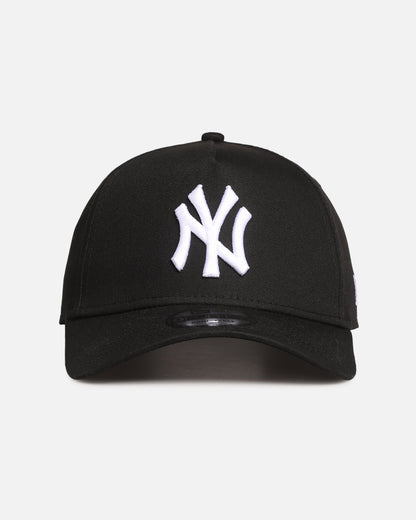 New Era New York Yankees 9FORTY A-Frame Snapback Black/White