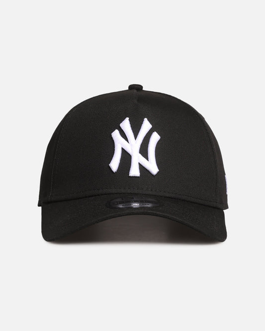 New Era New York Yankees 9FORTY A-Frame Snapback Black/White