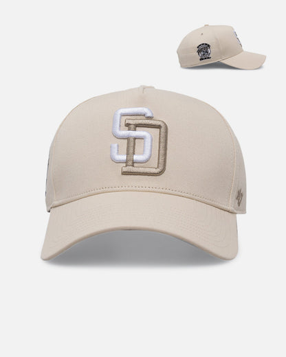 47 Brand San Diego Padres 'Caramel Swirl' Sure Shot TT Cotton MVP Snapback Natural/Khaki