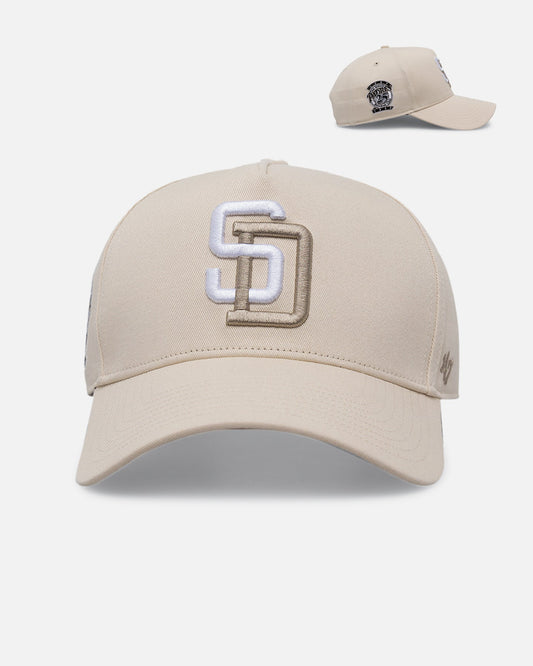 47 Brand San Diego Padres 'Caramel Swirl' Sure Shot TT Cotton MVP Snapback Natural/Khaki