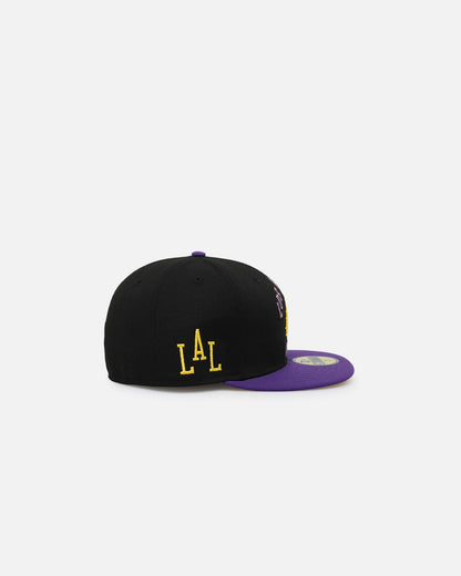 New Era Los Angeles Lakers 'NBA CE Headwear Collection' 59FIFTY Fitted Purple