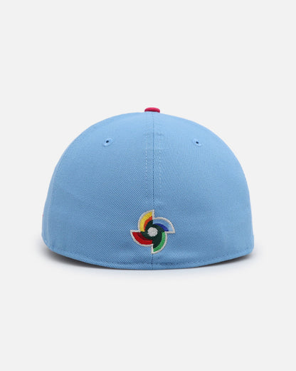New Era Mexico National Baseball Team 'World Baseball Classic Mexico' 59FIFTY Fitted Sky Blue/Bright