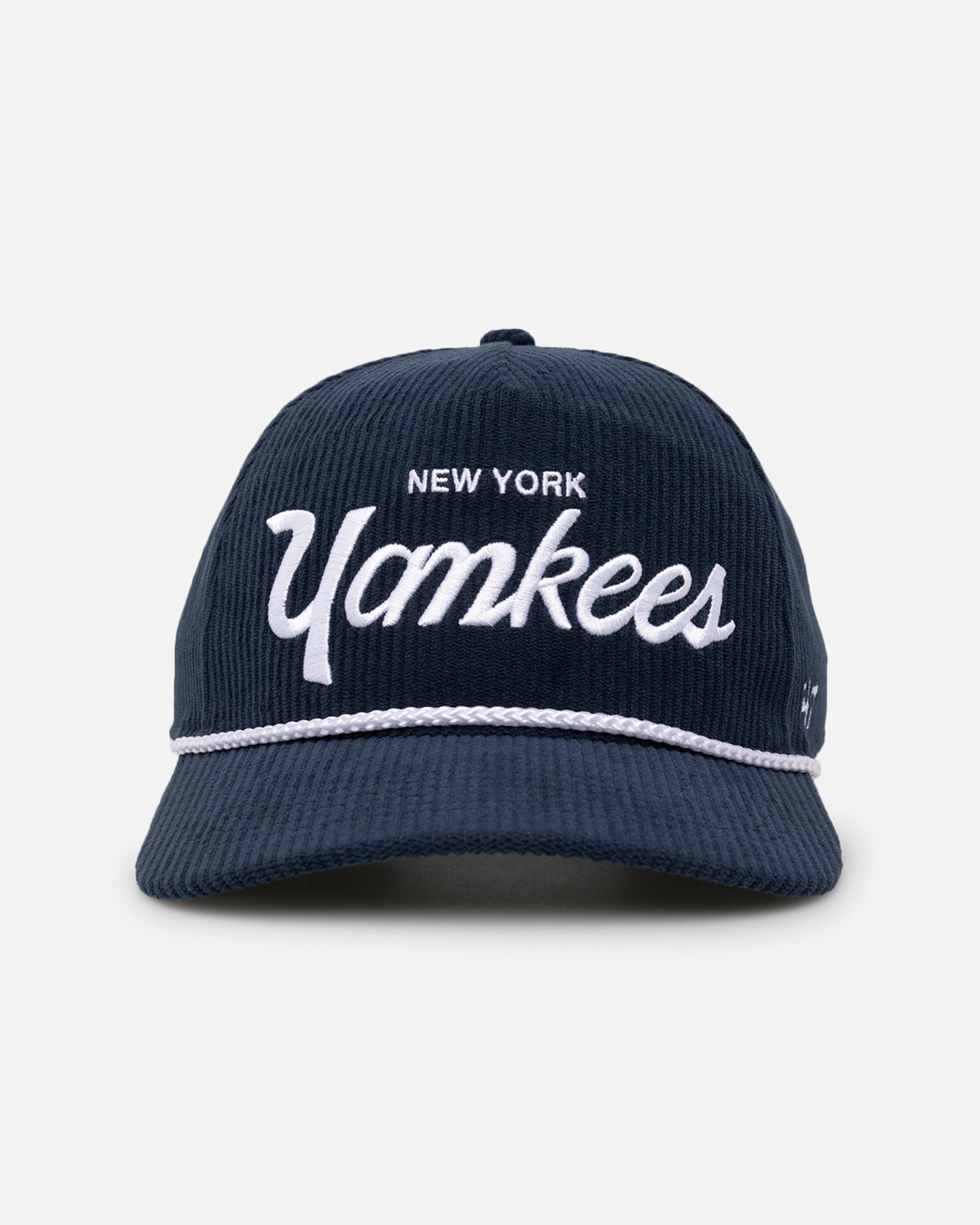 47 Brand New York Yankees 'MLB Opening Day' Corduroy Crossrope Hitch Snapback Navy