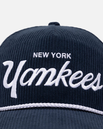 47 Brand New York Yankees 'MLB Opening Day' Corduroy Crossrope Hitch Snapback Navy