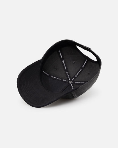 47 Brand Atlanta Braves 'Apollo Corduroy' Offside DT Snapback Black