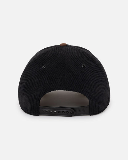 47 Brand Atlanta Braves 'Black Barren' 47 Offside DT Corduroy Snapback Black