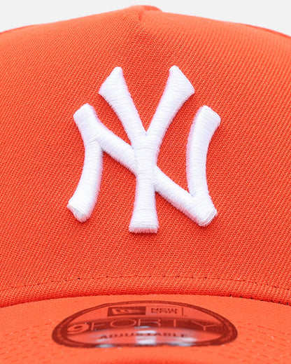 New Era New York Yankees 'Polychromatic' 9FORTY A-Frame Snapback Orange