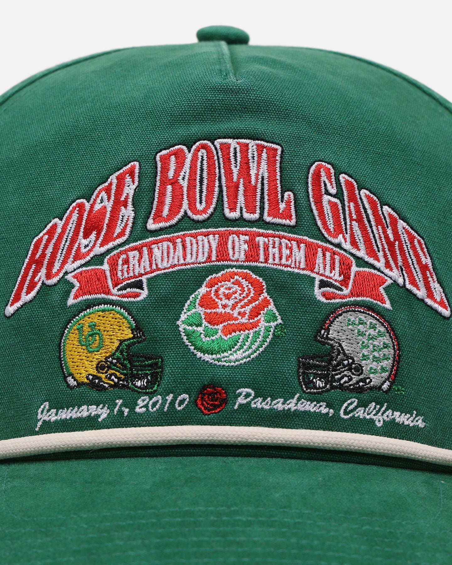 47 Brand Pasadena 2010 Rose Bowl Snapback Green