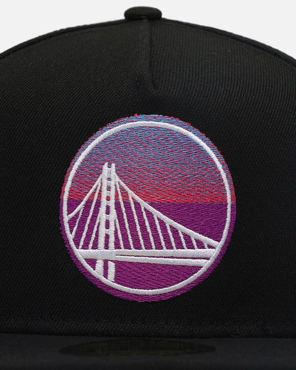 New Era Golden State Warriors 'Summer League' 59FIFTY A-Frame Fitted Black