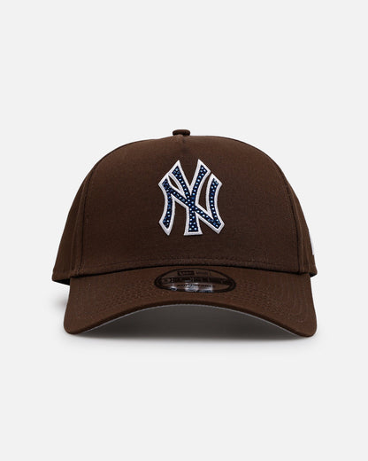New Era New York Yankees 'Diamante' 9FORTY A-Frame Snapback Walnut
