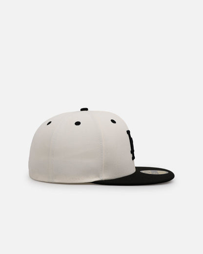 New Era Los Angeles Dodgers 'Chrome Black Roses' 59FIFTY Fitted Chrome/Black