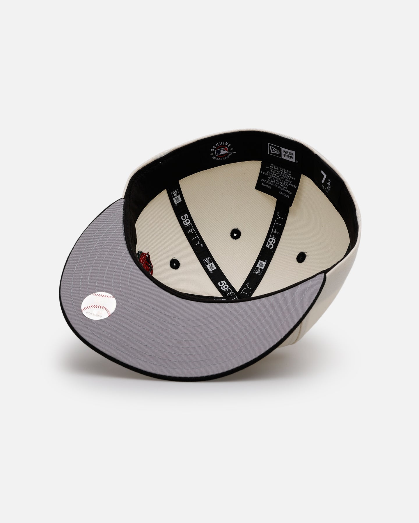 New Era Los Angeles Dodgers 'Chrome Black Roses' 59FIFTY Fitted Chrome/Black