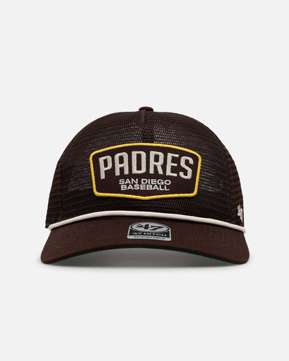 47 Brand San Diego Padres 'Mesh' Hitch Trucker Snapback Brown