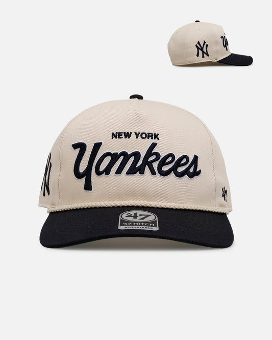 47 Brand New York Yankees 'MLB Opening Day' Script Hitch Snapback Natural