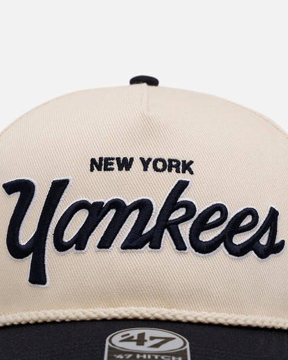 47 Brand New York Yankees 'MLB Opening Day' Script Hitch Snapback Natural
