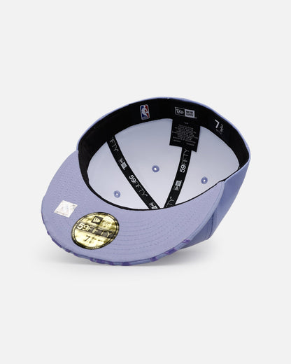 New Era Los Angeles Lakers 'Sundye Flames' 59FIFTY Fitted Lavender