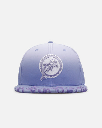 New Era Miami Dolphins 'Sundye Flames' 59FIFTY Fitted Lavender