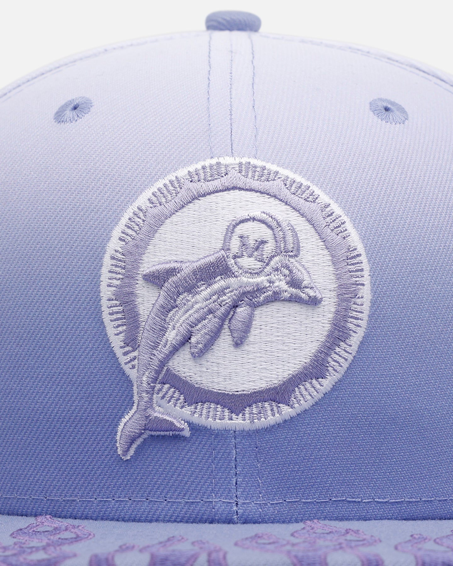 New Era Miami Dolphins 'Sundye Flames' 59FIFTY Fitted Lavender