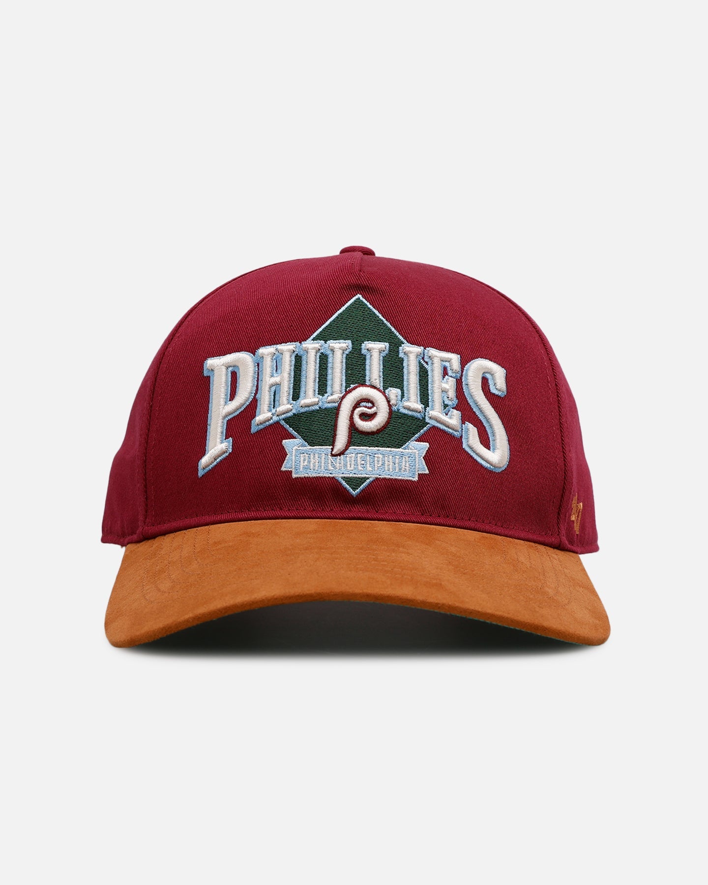 47 Brand Philadelphia Phillies 'Diamond' 47 Offside Snapback Cardinal