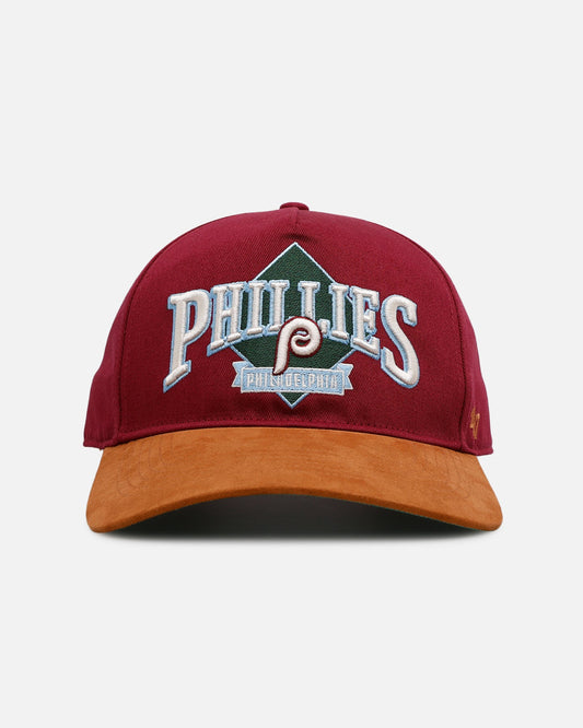 47 Brand Philadelphia Phillies 'Diamond' 47 Offside Snapback Cardinal