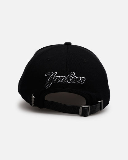 Pro Standard New York Yankees 'Black Chenille' Pro Pinch Strapback Black