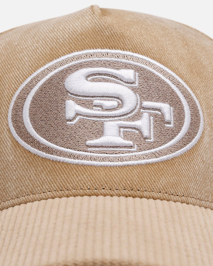 47 Brand San Francisco 49ers 'Apollo Cord Khaki' Hitch Strapback Khaki