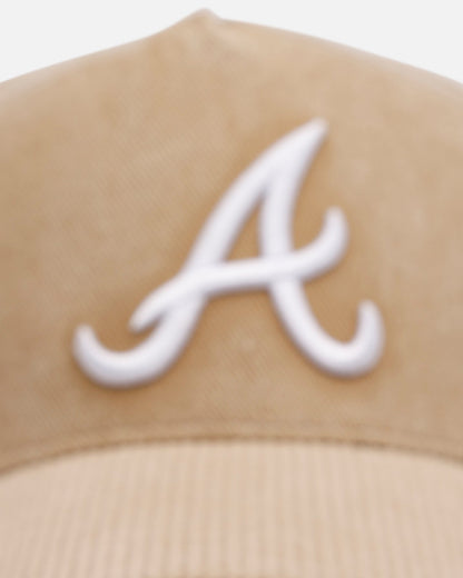 47 Brand Atlanta Braves 'Apollo Cord Khaki' Hitch Snapback Khaki