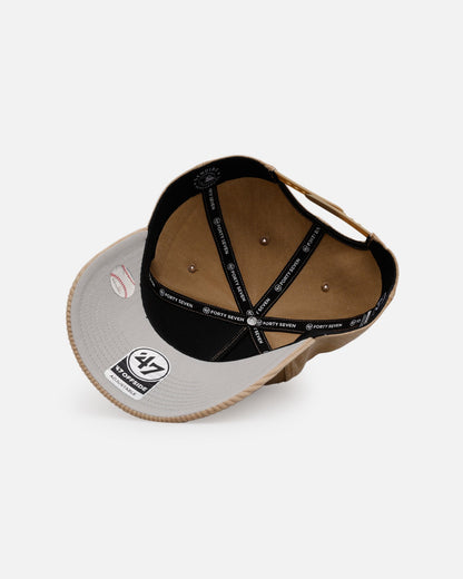 47 Brand Atlanta Braves 'Apollo Cord Khaki' Hitch Snapback Khaki