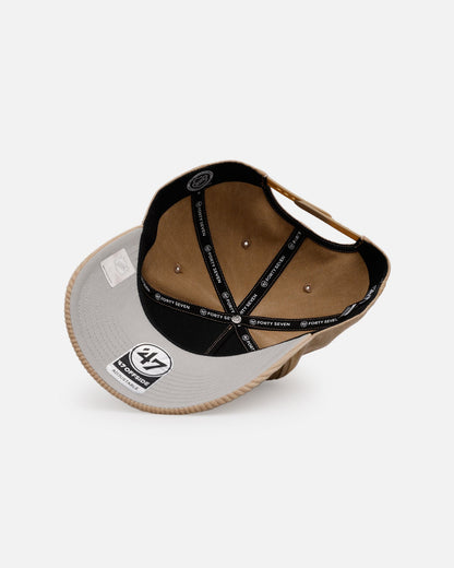 47 Brand Anaheim Ducks 'Apollo Cord Khaki' Hitch Snapback Khaki