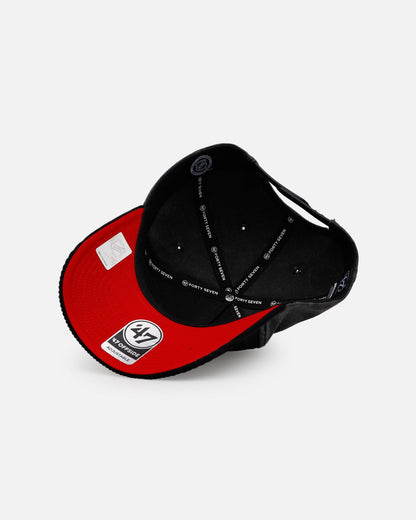 47 Brand Anaheim Ducks 'Black & Red' 47 Offside Snapback Black/Red