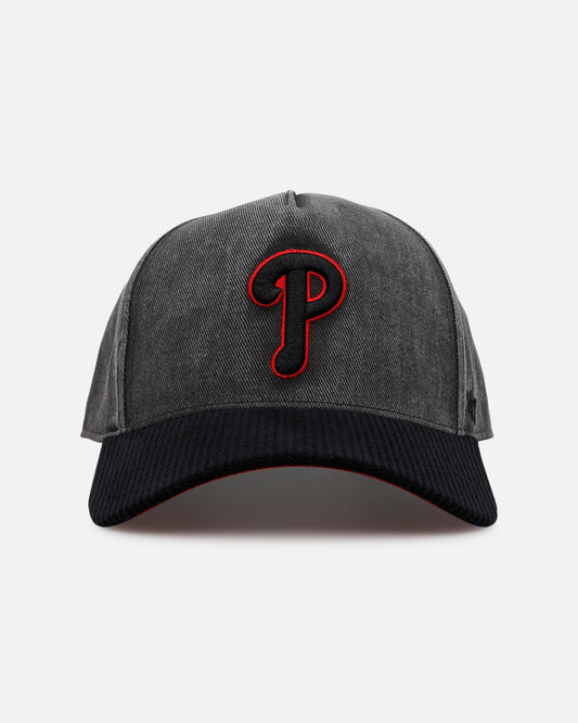 47 Brand Philadelphia Phillies 'Black & Red' 47 Offside Snapback Black/Red