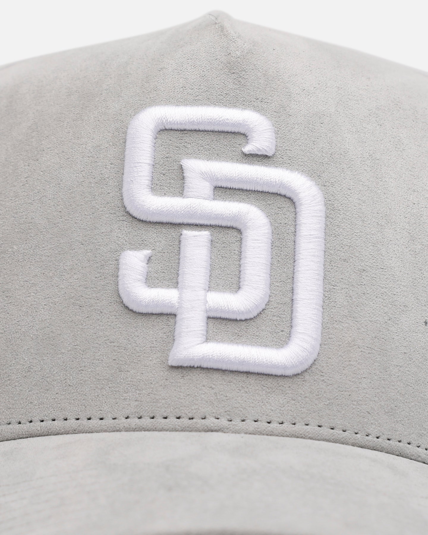 47 Brand San Diego Padres 'Ultrasuede' '47 MVP DT Strapback Gray/White