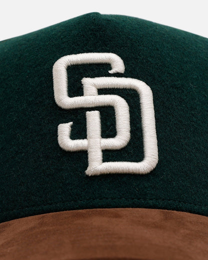 47 Brand San Diego Padres 'Fall Leaves' 47 Offside Snapback Green/Brown