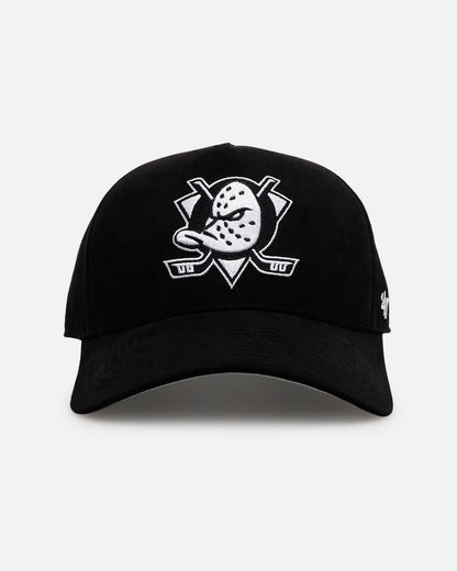 47 Brand Anaheim Ducks 'Ultrasuede' 47 MVP Strapback Black/White