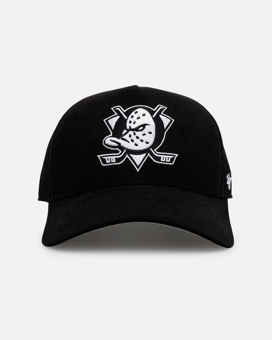 47 Brand Anaheim Ducks 'Ultrasuede' 47 MVP Strapback Black/White