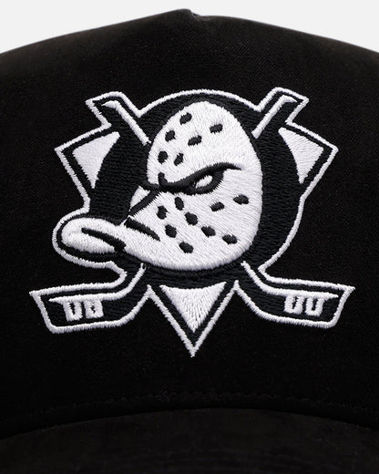 47 Brand Anaheim Ducks 'Ultrasuede' 47 MVP Strapback Black/White