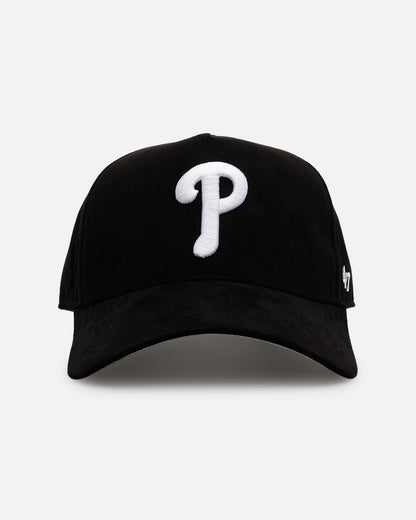 47 Brand Philadelphia Phillies 'Ultrasuede' 47 MVP Strapback Black/White