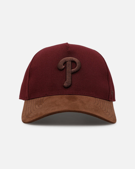 47 Brand Philadelphia Phillies 'Cherry Pie' 47 Offside Snapback Dark Maroon