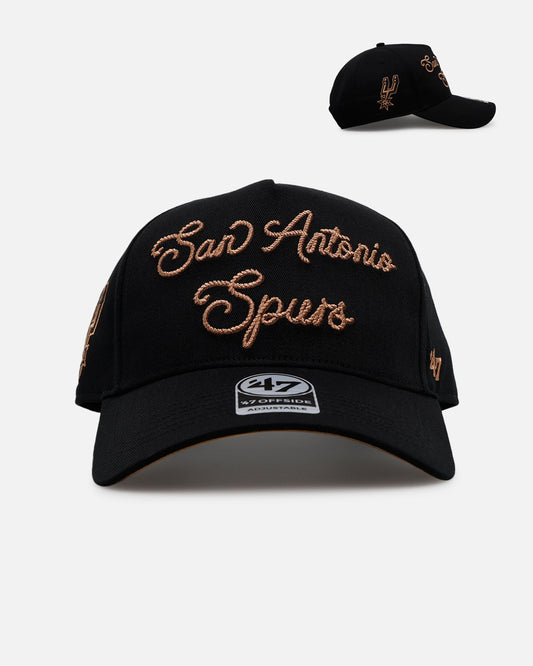 47 Brand San Antonio Spurs 'Round Em Up' '47 Offside Snapback Black