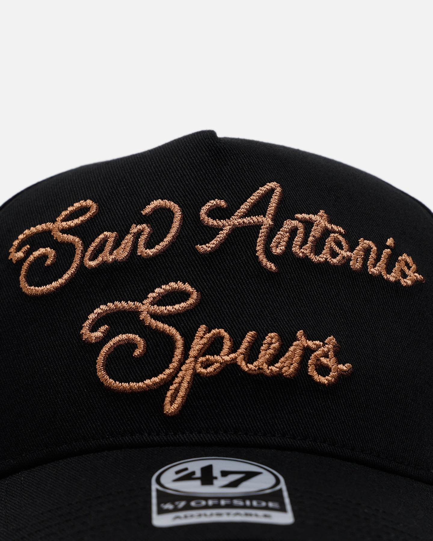 47 Brand San Antonio Spurs 'Round Em Up' '47 Offside Snapback Black