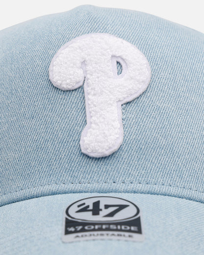 47 Brand Philadelphia Phillies 'Denim Chenille' 47 Offside Snapback Denim