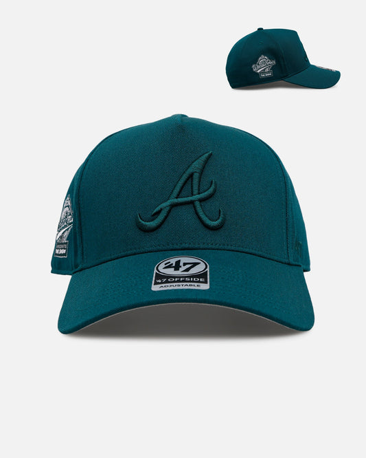47 Brand Atlanta Braves 'Pacific Green' 47 Offside Snapback Pacific Green