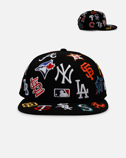 New Era MLB All Over 59FIFTY Fitted Black