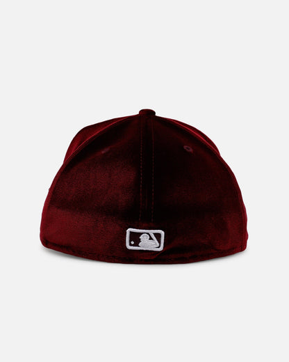 New Era New York Yankees 'Velvet Roses' 59FIFTY Fitted Maroon